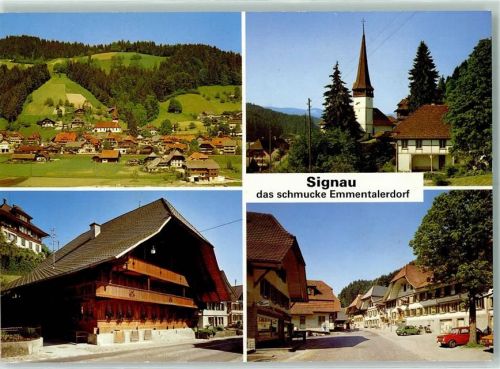 Signau das schmucke Emmentalerdorf Oldtimer Dorfansichten