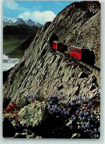 Alpnachstad 1889 Die Steilste Zahnradbahn der Welt nach Pilatus Kulm