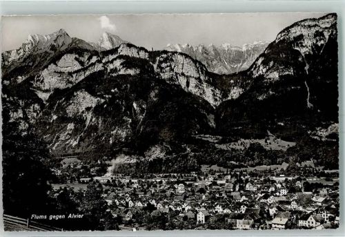 8890 Flums - gegen Alvier