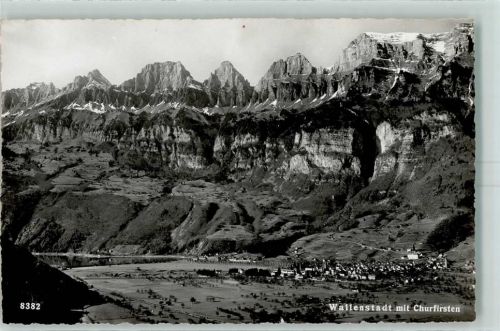 8880 Walenstadt - mit Churfirsten