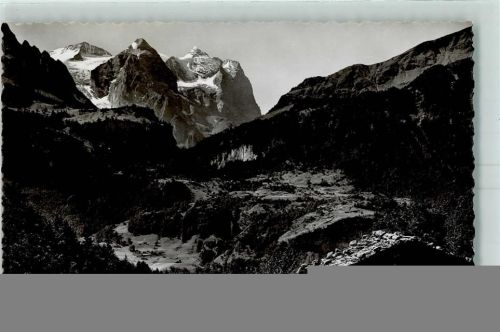 Hasliberg Goldern 1939 Blick vom Hasliberg auf das Wetterhorn