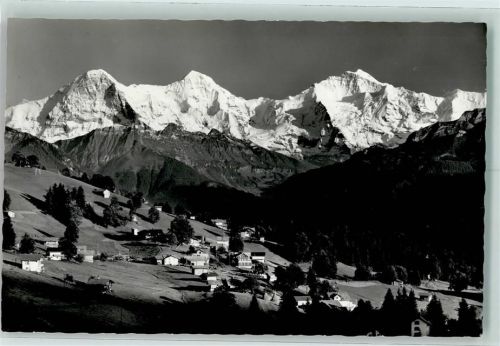 Beatenberg Waldegg Finsteraarhorn Eiger Mönch Jungfrau