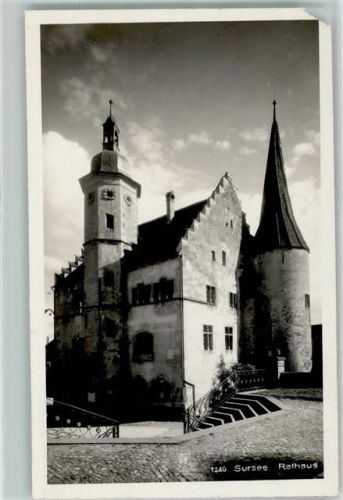 Sursee Rathaus Turm Staffelhaus