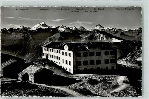 Gemmipass Wallis 1913 Hotel Wildstrubel