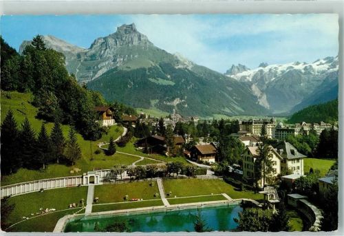 Engelberg Schwimmbad mit Hahnen und Spannörter