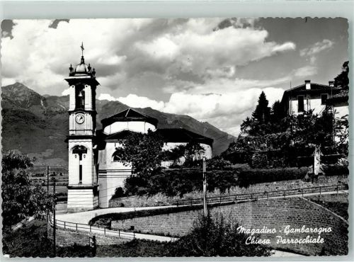 6573 Magadino 1958 - Gambarogno Chiesa Parrocchiale