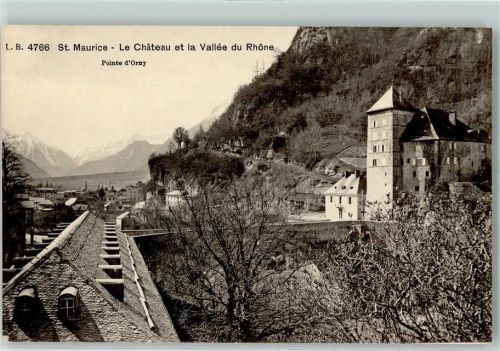 St-Maurice Le Château et la Vallée du Rhône