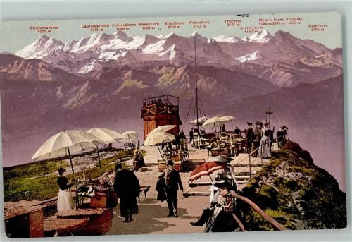 6410 Rigi Kulm 1911 - Berner Hochalpen