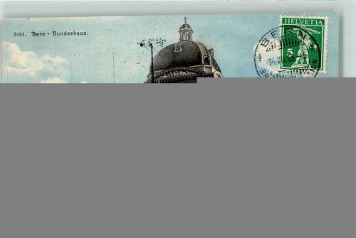 3000 Bern Berne 1913 - Bundeshaus