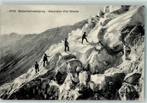 Gletscherbesteigung