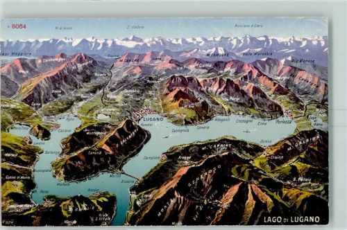 Paradiso Lageplan Lago di Lugano