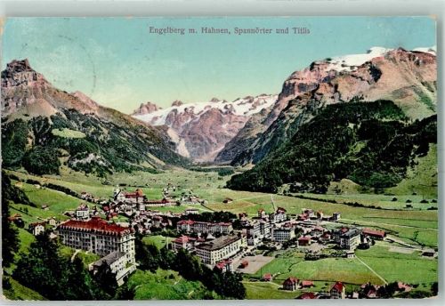 Engelberg Hahnen Spannörter und Titlis