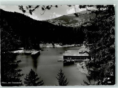 Flims 1956 am Caumasee