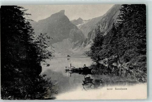 Seealpsee Ruderboot