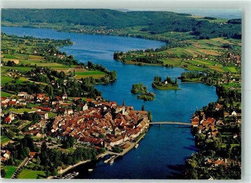8260 Stein am Rhein - Fliegeraufnahme Untersee