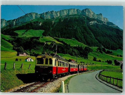 Urnäsch Appenzellerbahn mit Alpsigel