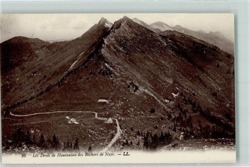 Rochers de Naye Dents de Hautaudon