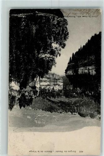 Le Crêt-du-Locle 1912 Bassin de la Vierge Gorges du Doubs