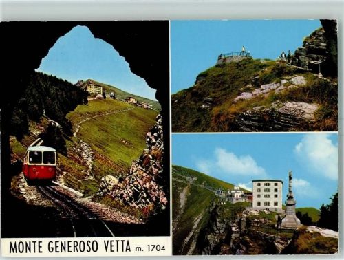 6825 Capolago - Bergstation der Monte Generoso-Bahn