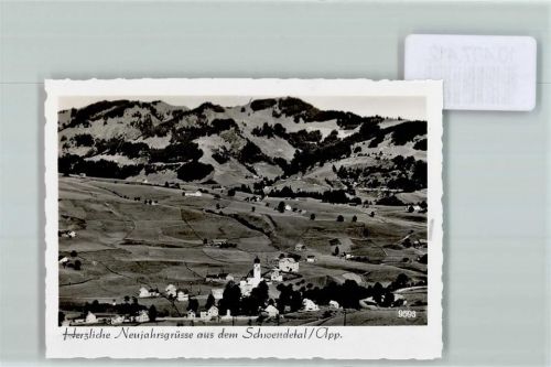 Schwende 1939 Kirche Neujahr Foto 10cm x 7cm, rückseitig Haftspuren