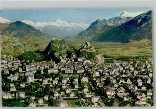 Sion Fliegeraufnahme