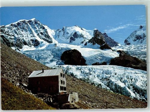 Chamanna da Tschierva Tschiervahütte - Beschreibung aufgeklebt