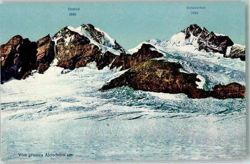 Aletschgletscher Ebnefluh Gletscherhorn
