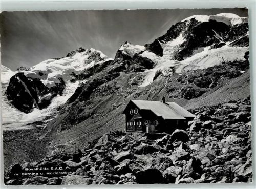 Bovalhütte Bernina Morteratsch