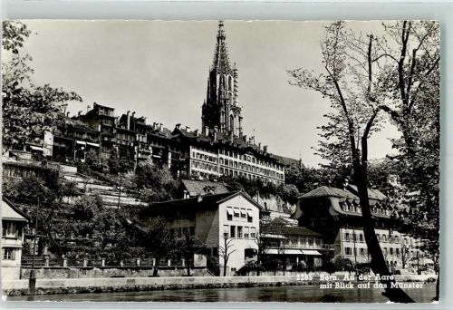 3000 Bern Berne - An der Aare mit Blick auf das Münster