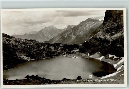 Lenk im Simmental Iffigensee