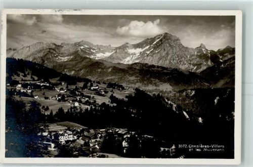 Chesières 1925 Villars et les Muverans