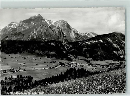9658 Wildhaus 1957 - mit Schafberg