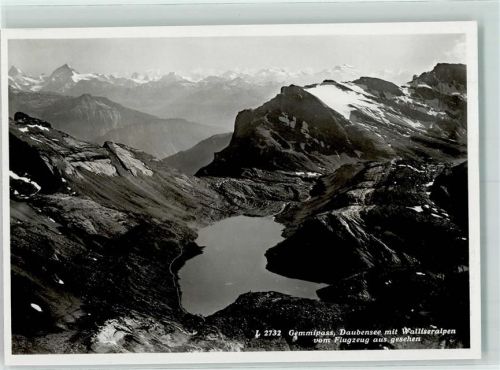 Gemmipass Wallis Fliegeraufnahme Daubensee