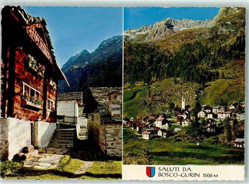 Bosco/Gurin Walsersiedlung Höchstes Dorf im Tessin