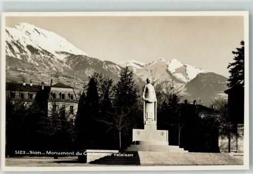 Sion Monument du Centenaire Valaisan