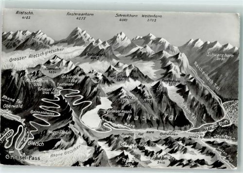 Grimsel Bergkette