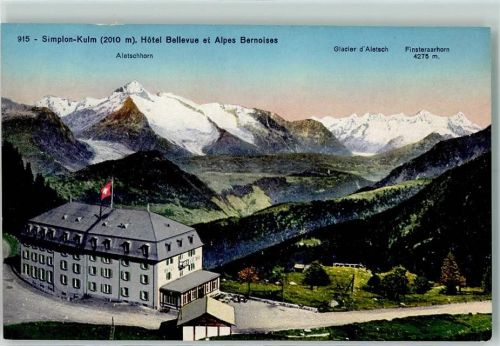 Simplon Hotel Bellevue Berneralpen