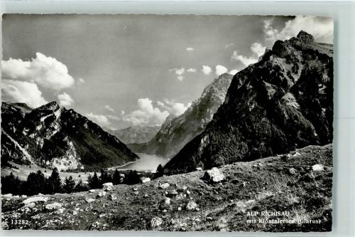 Klöntal Alp Richisau mit Klöntalsperre