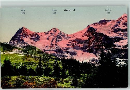 Wengernalp Eiger Mönch Jungfrau