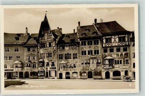 8260 Stein am Rhein - Bemalte Häuser