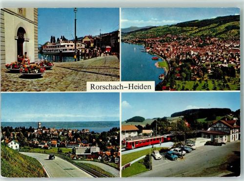 9400 Rorschach - Rorschach-Heiden-Bergbahn Ausflugsschiff Auto