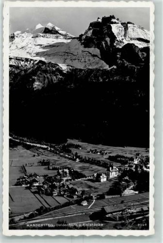 Kandersteg 1950 Doldenhorn und Fisistöcke