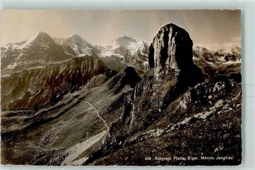 Schynige Platte Eiger Mönch Jungfrau