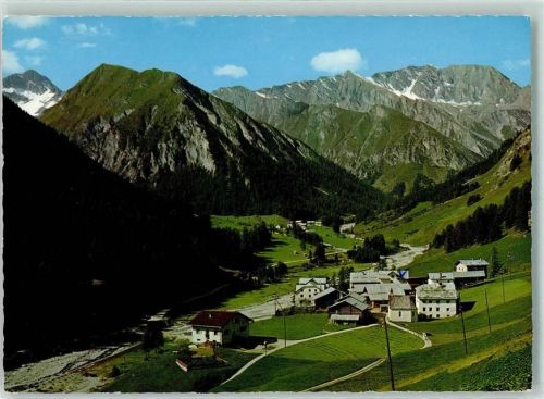 Samnaun Dorf Samnauntal Raveisch