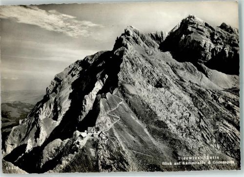 Tierwies 1959 - Säntis Blick auf Kammhalde & Gyrenspitz