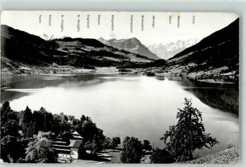 Alosen Ort lt. Stempel Ägerisee Alpenkette