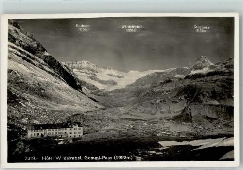 Gemmipass Wallis Hotel Wildstrubel
