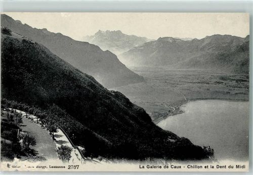 Caux La Galerie Chillon Dent du Midi