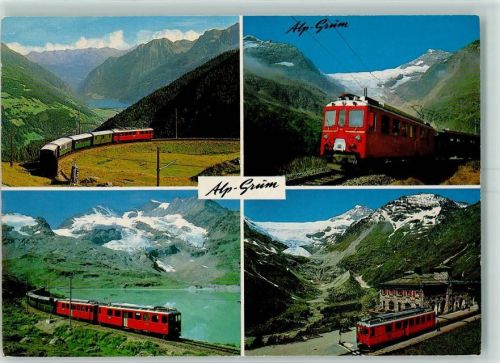 Alp Grüm Berninapass Rhätische Bahn
