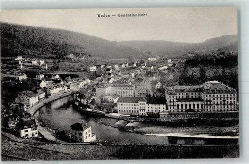 Baden 1907 Generalansicht